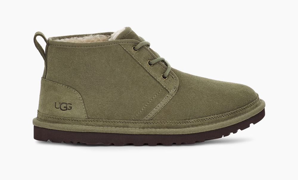 Ugg Neumel - Mens Chukka Boots - Olive - NZ (1568GUSKY)